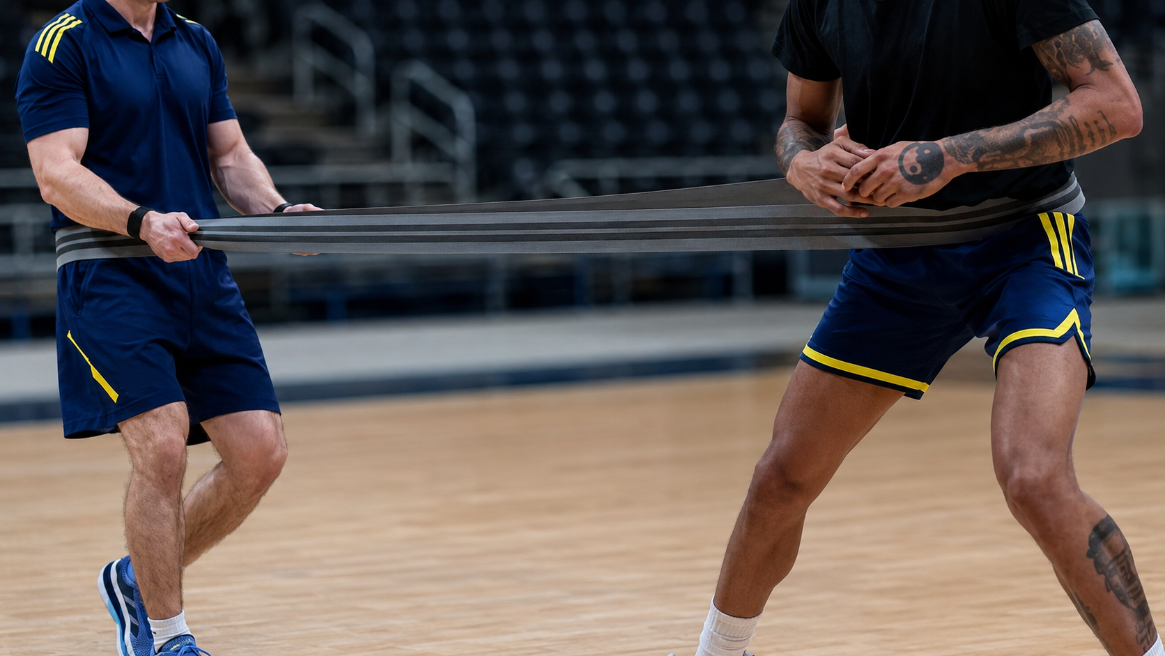 bandas elasticas baloncesto fuerza