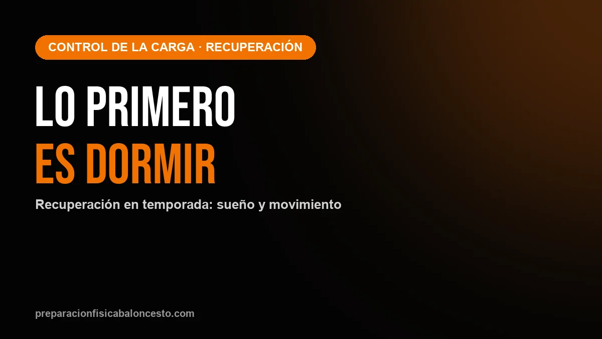Recuperación en temporada